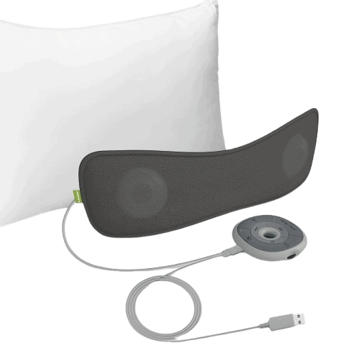 poduszka dźwiękowa do słuchania muzyki, dźwięów natury, podcastów bez słuchawek