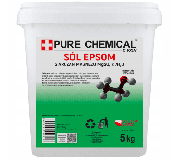 sól epsom siarczan magnezu